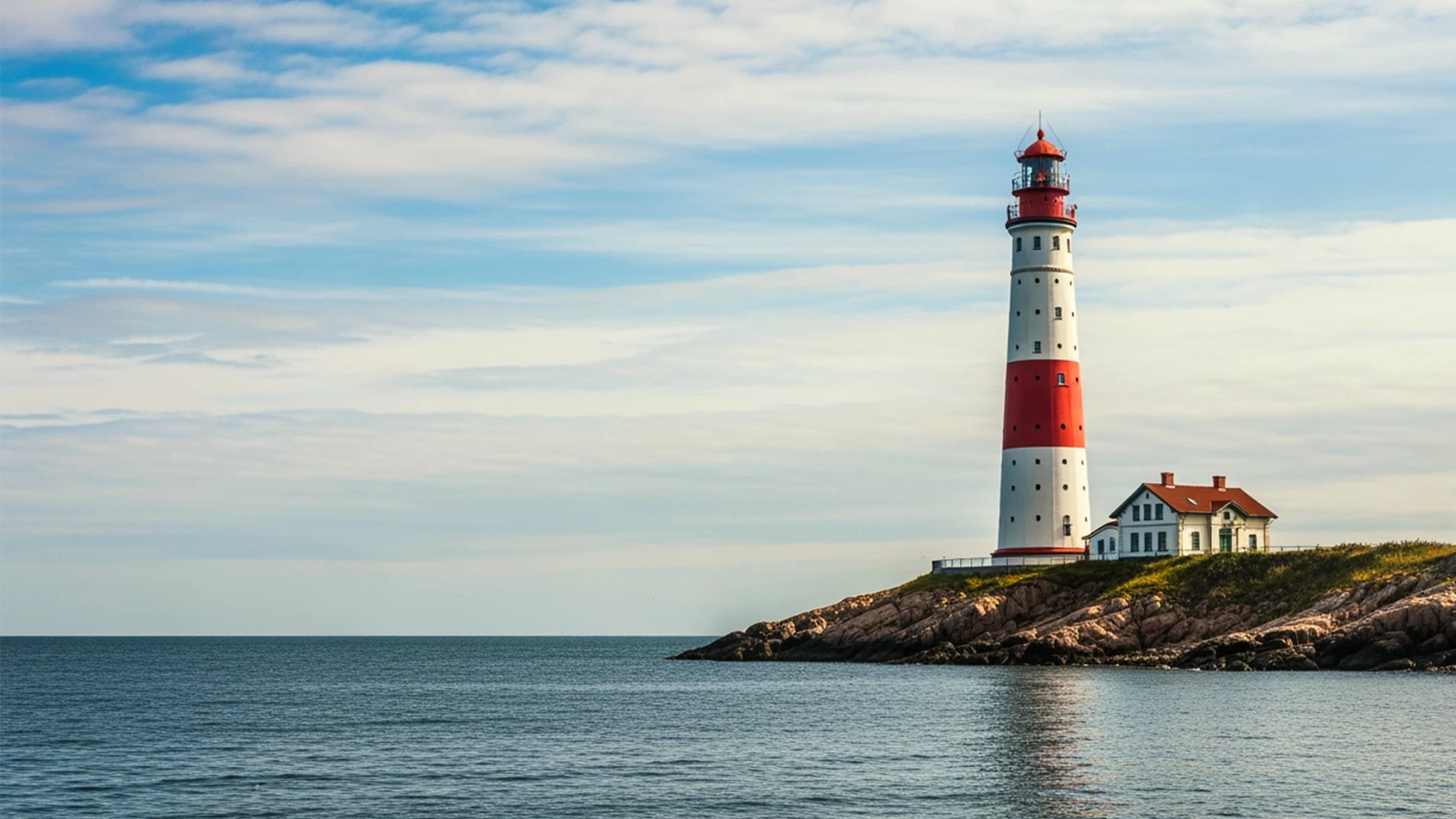 Leuchtturm als Symbol für Orientierung und Sicherheit